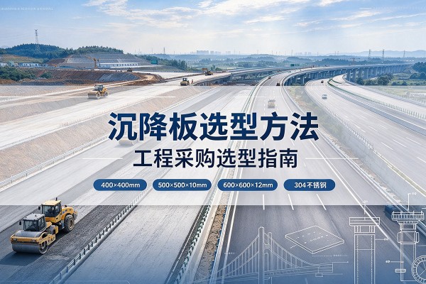 左云沉降板选择方法