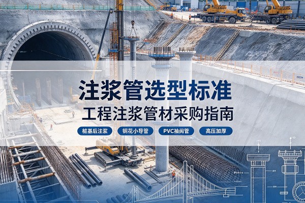 左云注浆管选型标准