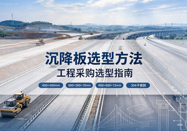 左云沉降板选择方法